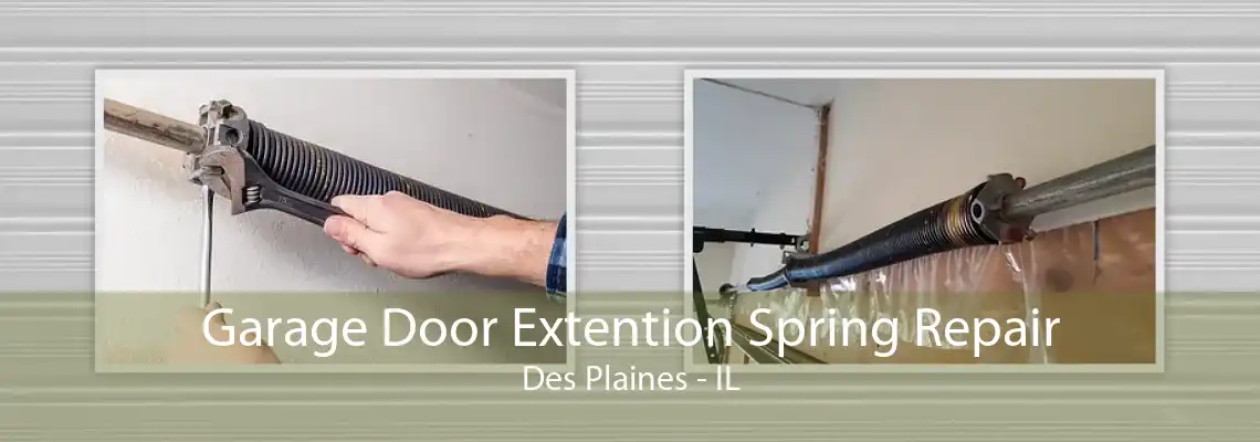 Garage Door Extention Spring Repair Des Plaines - IL