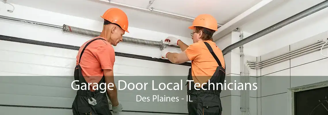 Garage Door Local Technicians Des Plaines - IL