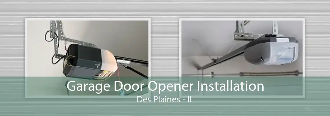 Garage Door Opener Installation Des Plaines - IL