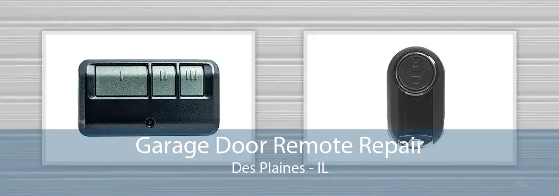 Garage Door Remote Repair Des Plaines - IL