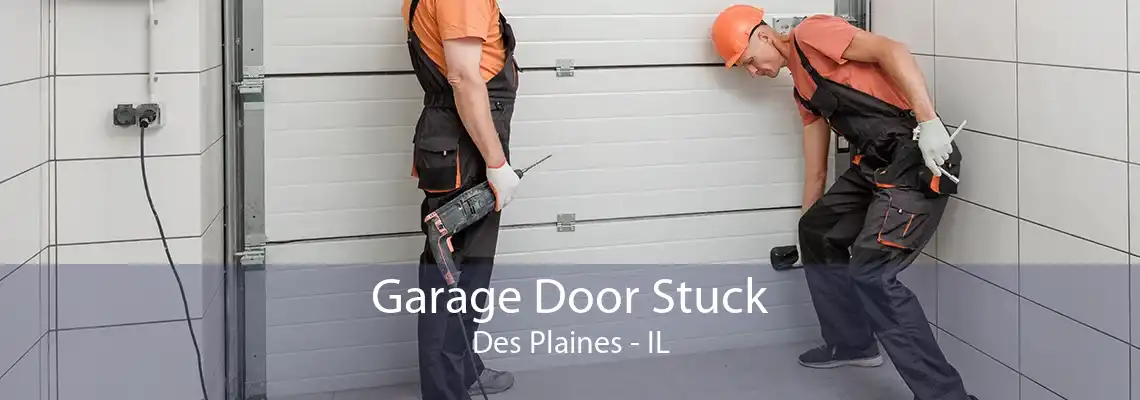 Garage Door Stuck Des Plaines - IL