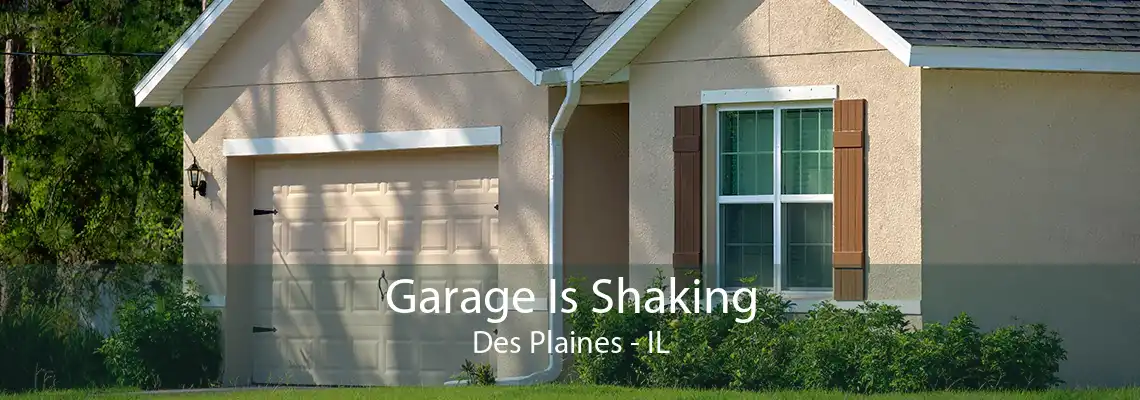 Garage Is Shaking Des Plaines - IL