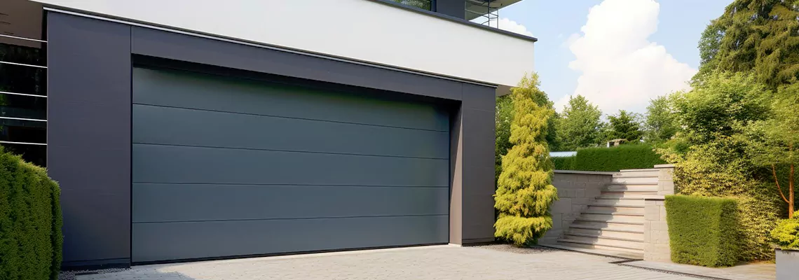 Haas Galvanized Steel Garage Door in Des Plaines, IL