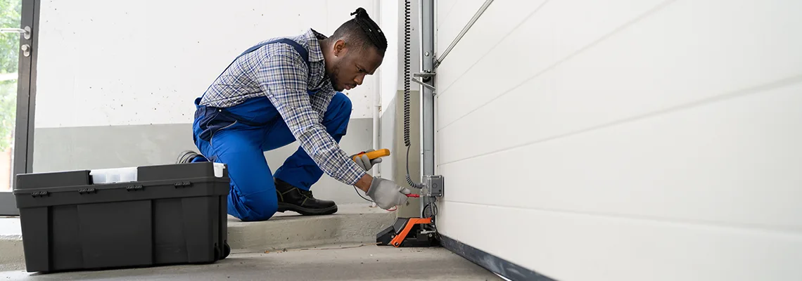 Garage Door Track Repair in Des Plaines, IL