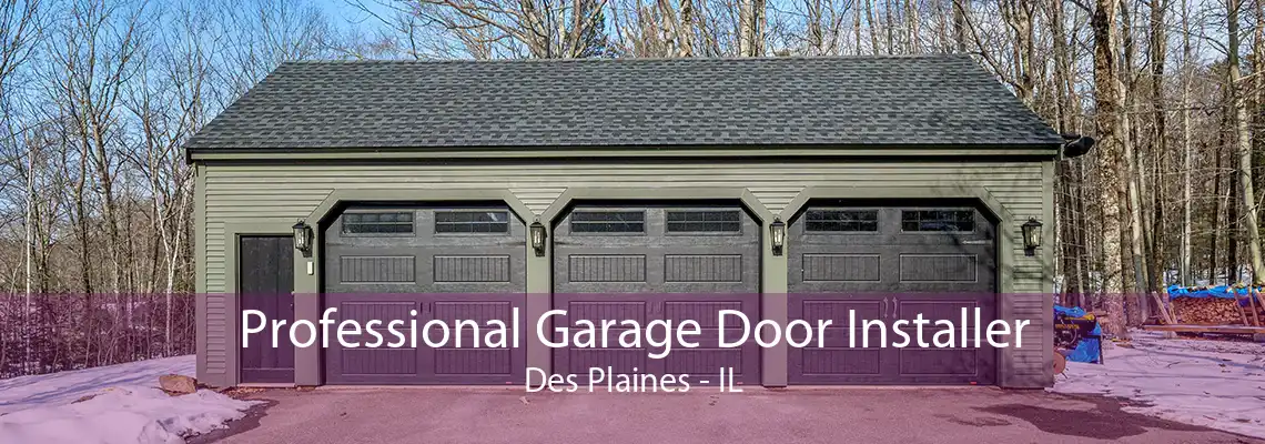 Professional Garage Door Installer Des Plaines - IL